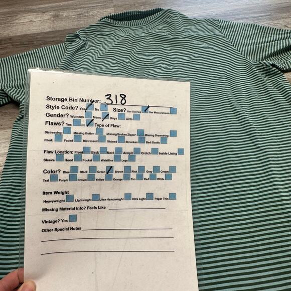 Peter Millar Polo Shirt Green Mens L Vertical Striped Seaside Wash Crown Crafted - Picture 8 of 9